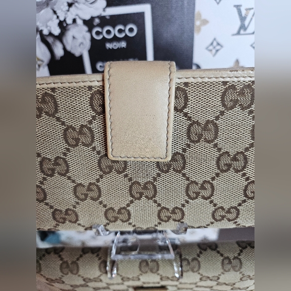 Gucci Beige and Brown long Wallet - Picture 3 of 14